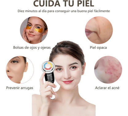 Comprando HOY te llevas un SERUM de REGALO ✨Skinova 7 — ⚡ Microcorrientes reafirmantes, 🔥 Radiofrecuencia y más !!