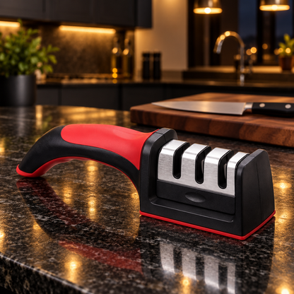 🔪AFILADOR DE CUCHILLOS DE 3 ETAPAS