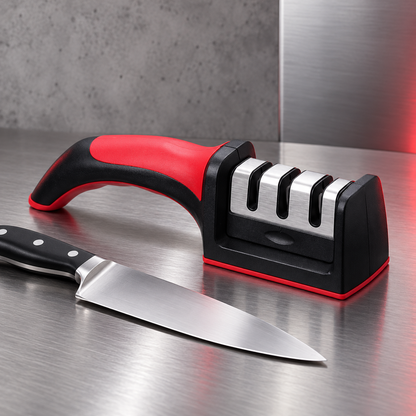 🔪AFILADOR DE CUCHILLOS DE 3 ETAPAS
