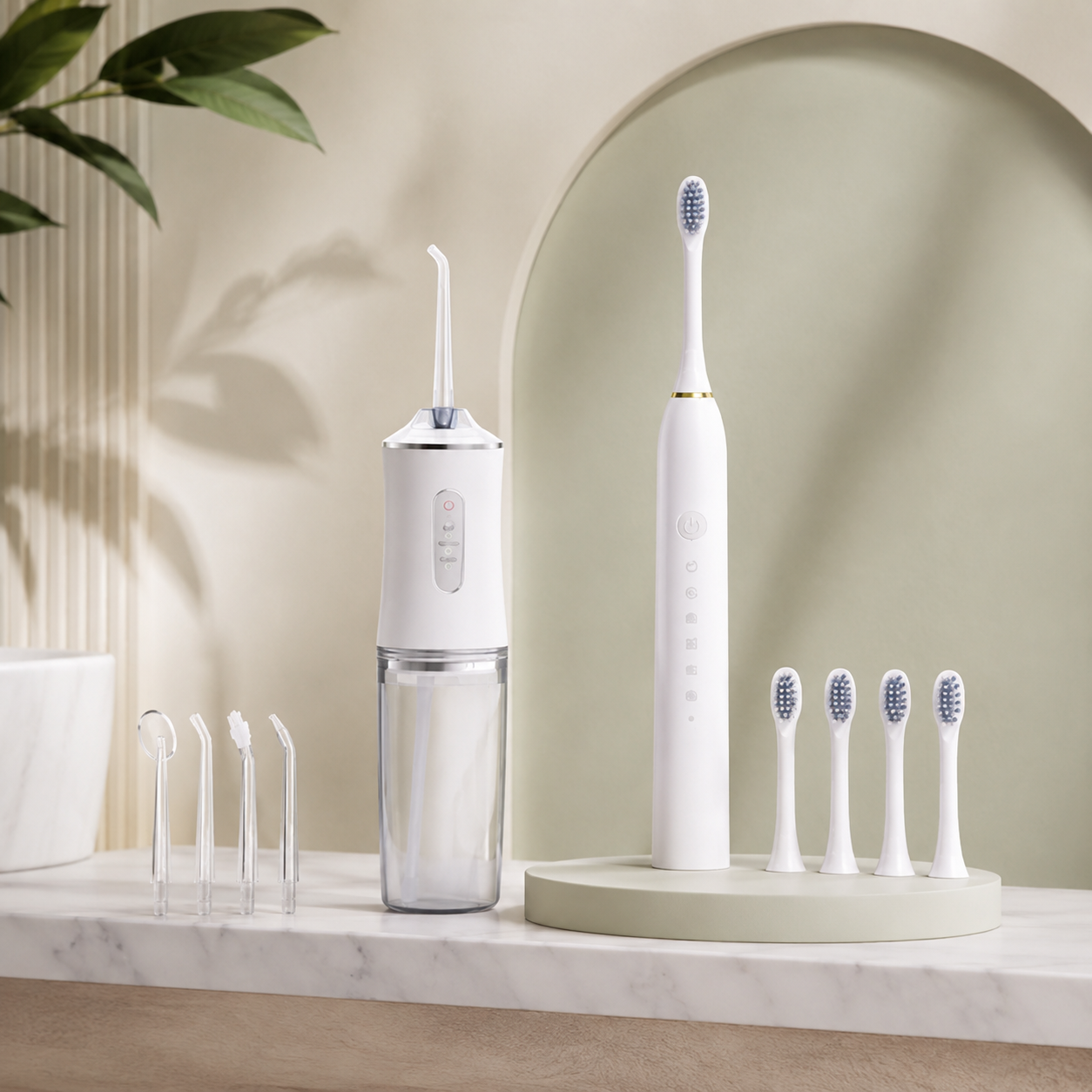🦷 IRRIGADOR BUCAL + CEPILLO ELÉCTRICO