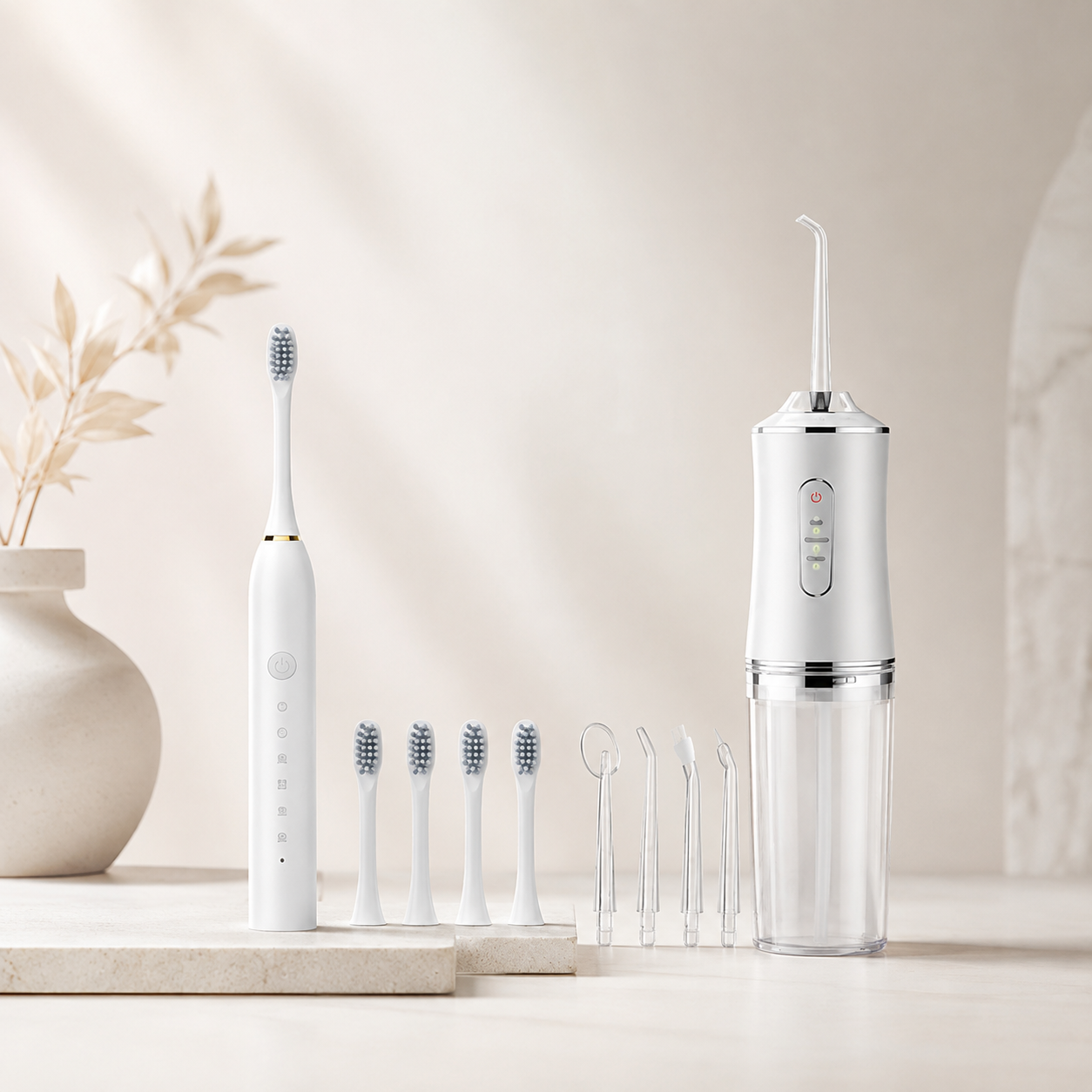🦷 IRRIGADOR BUCAL + CEPILLO ELÉCTRICO