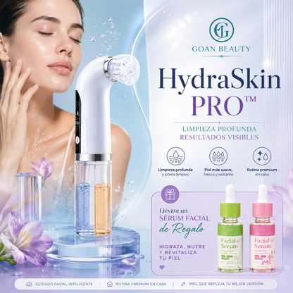 HydraSkin PRO™ – Limpieza Facial Profunda con Tecnología de Succión e Hidratación