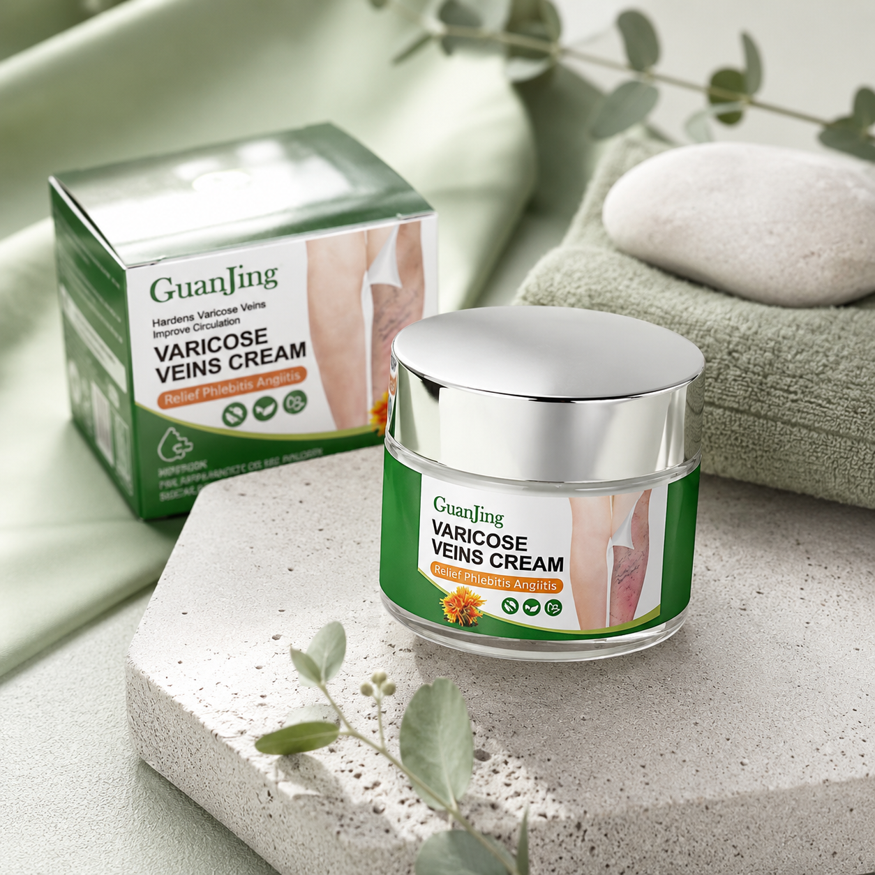 GUANJING CREMA REPARADORA DE VARICES