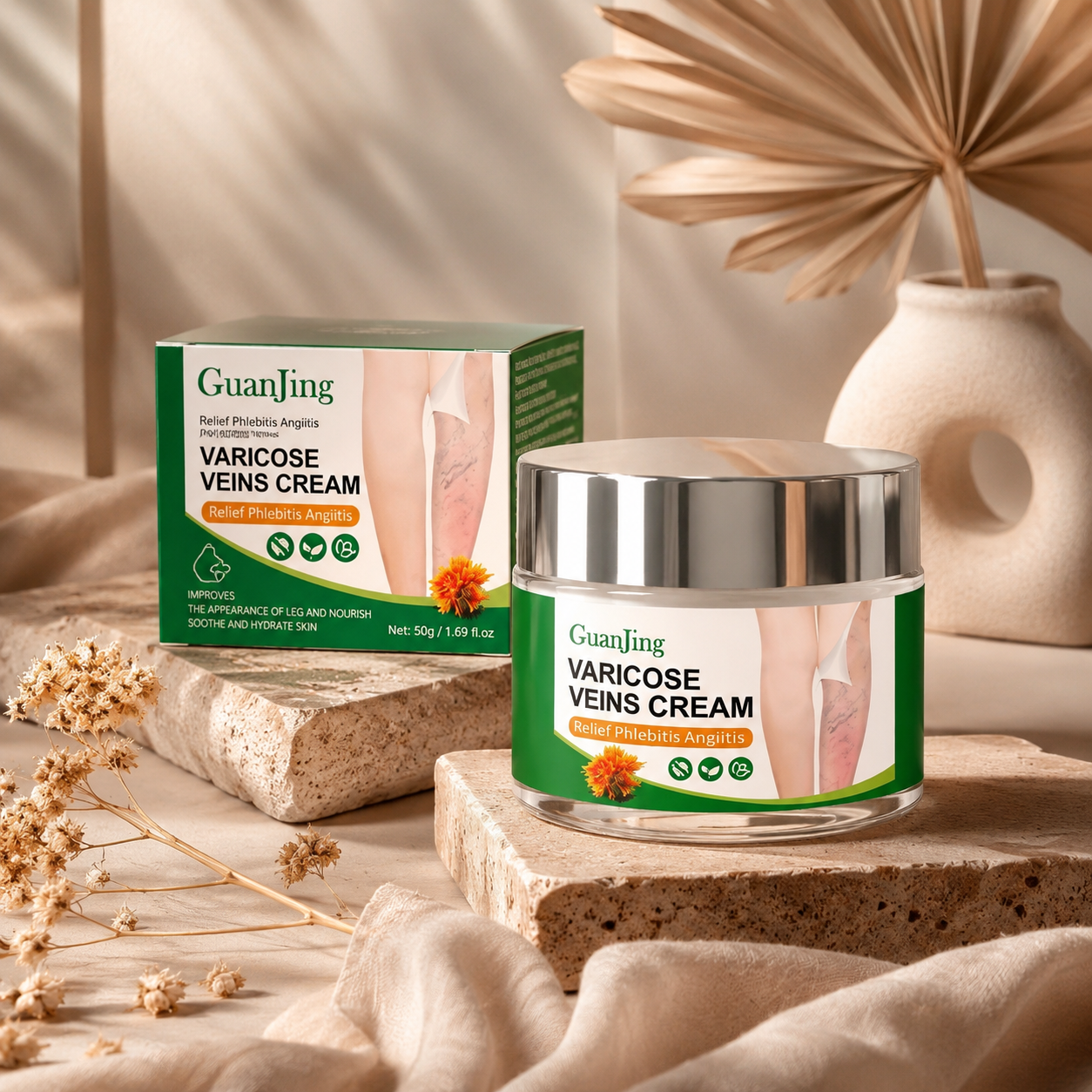GUANJING CREMA REPARADORA DE VARICES